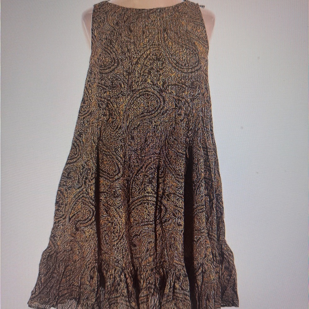 EUC EShakti Paisley Print swing dress